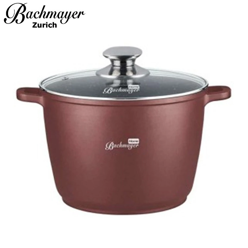 Bachmayer Hluboký hrnec s nepřilnavým mramorovým povrchem 32 cm BM-7882-32