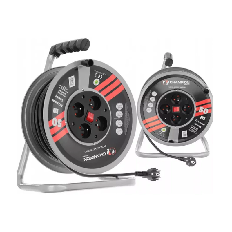 Champion Prodlužovací kabel na bubnu, 50 m CP-742
