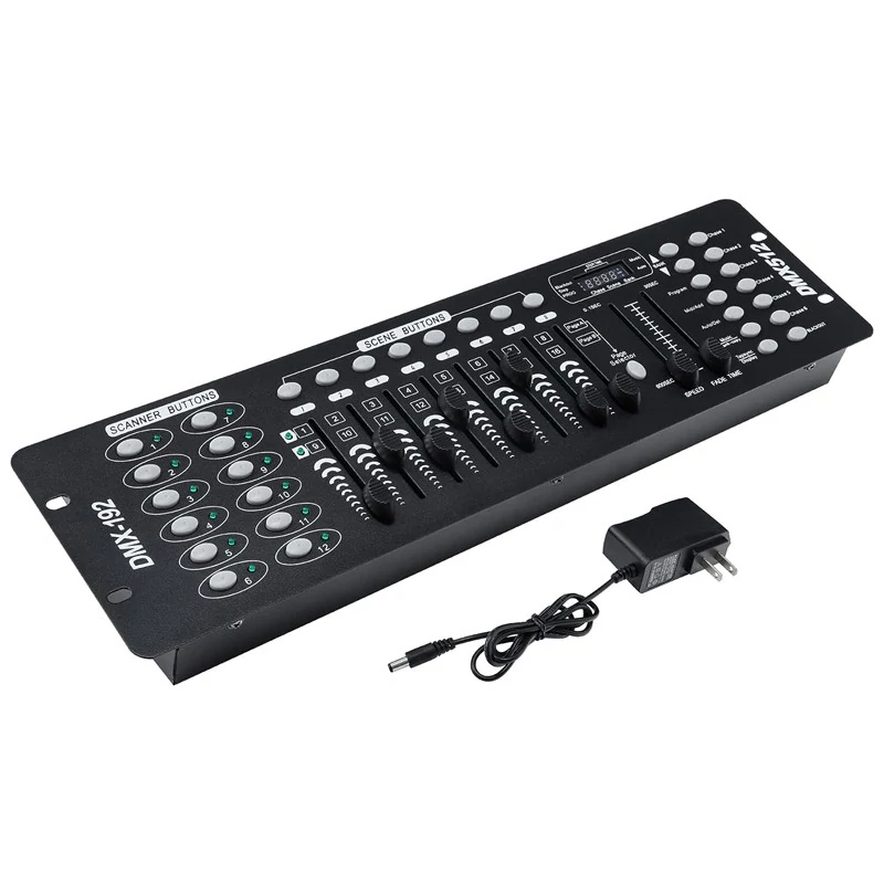 DMX-192 Ovladač světelných efektů, ovladač (192CH, DMX512)