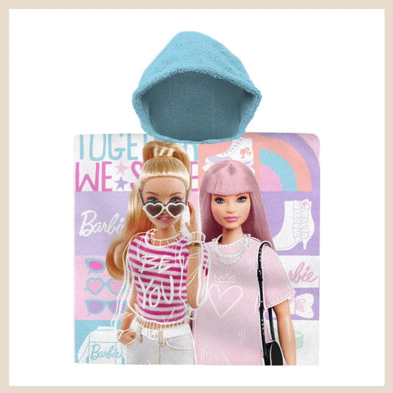 Barbie plážové pončo ručník EWA00016BB