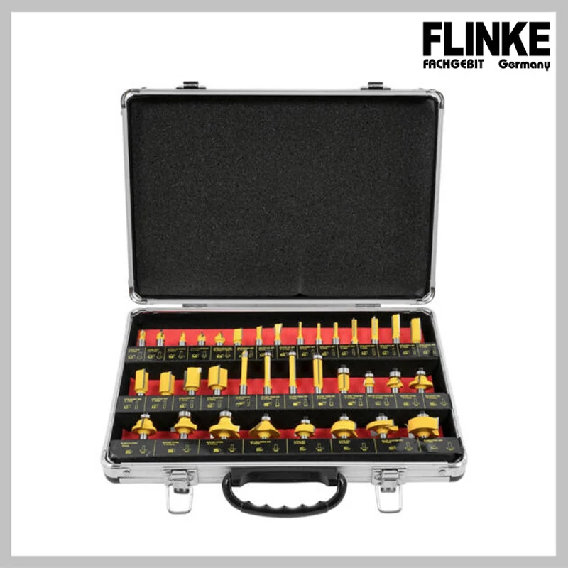 Flinke 35dílná sada fréz FK270401