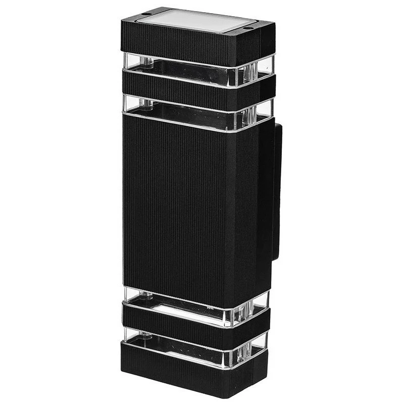 Venkovní solární dvoucestné nástěnné svítidlo WORTHAIR 2x GU10 10W