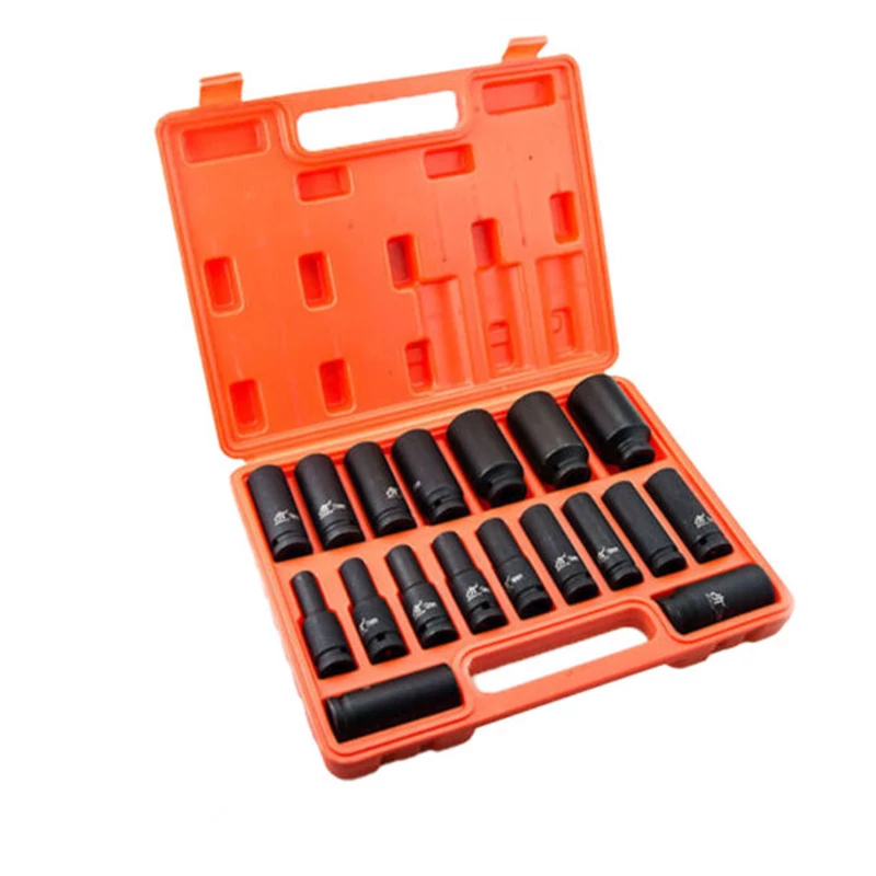 Sada nástrčných klíčů na stroje 18 kusů 10mm - 32mm HB-6771