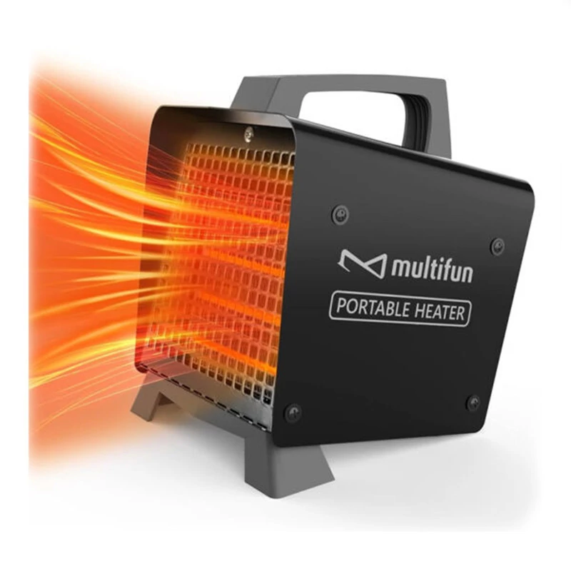 Multifun 2000W Průmyslový Keramický Ohřívač, Černý Holm5556