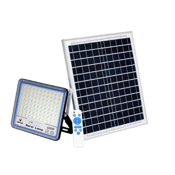 Solární LED lampa Jortan s dálkovým ovládáním 400W JTBS400W