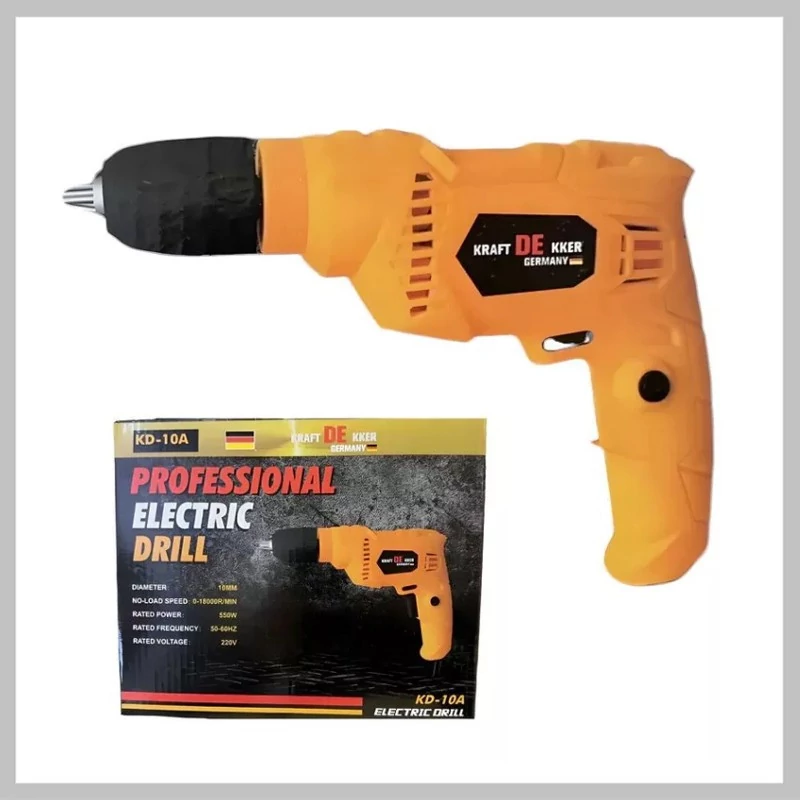 Kraft Dekker Profesionální Elektrická Vrtačka KD-10A