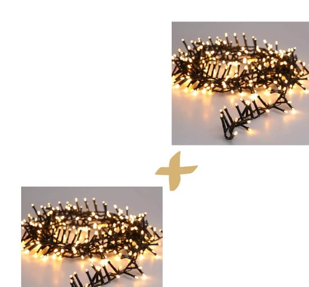 Světlo strunové 180led teplá bílá 8m KE21-1031 1+1