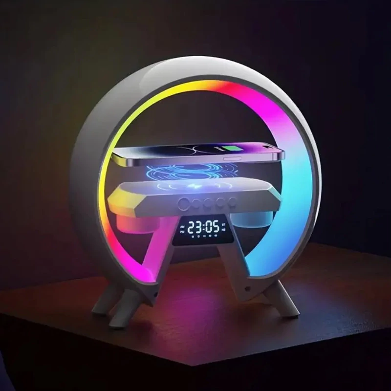 X63 RGB LED bezdrátový nabíjecí reproduktor KE24-383