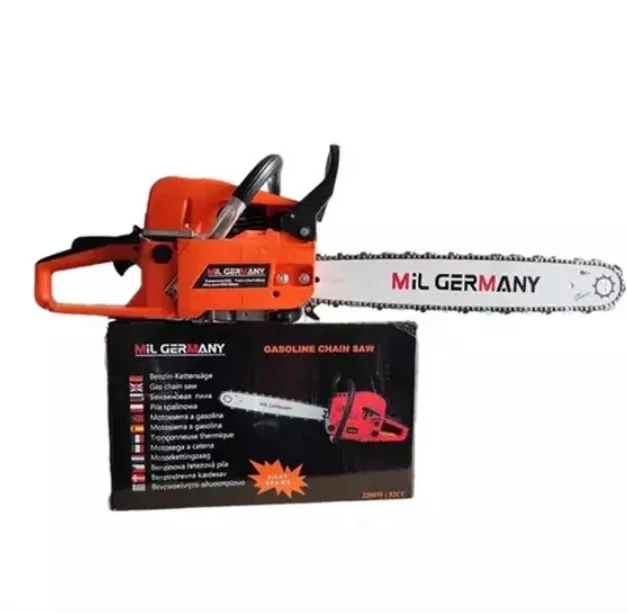 MIL Germany benzinová motorová řetězová pila 2200W 52ccm - MG2200