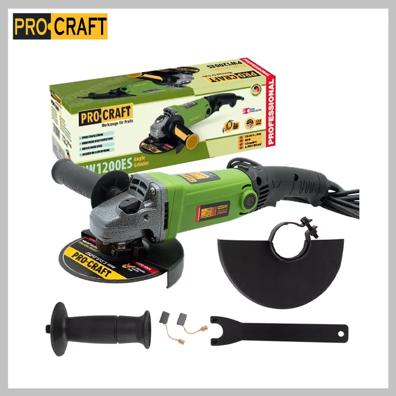 Úhlová bruska Procraft, 125mm PW1200ES