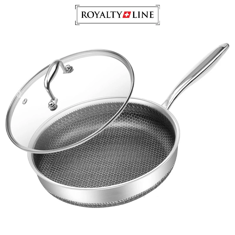 Royalty Line 20 cm pánev s hybridní technologií s poklicí RL-HC20L