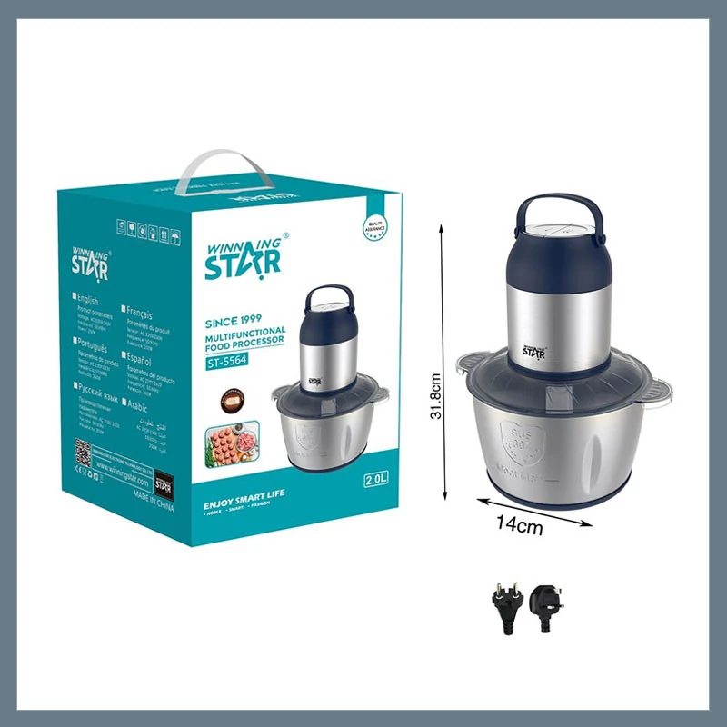 Winning Star Multifunkční kuchyňský robot, mlýnek na maso 250W 2L ST-5564