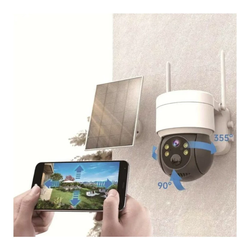 Inteligentní Wifi kamera na solární pohon