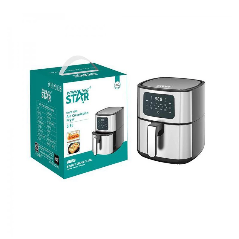 Winning Star Horkovzdušná Fritéza 5,5 l Winningstarairfryer5.5l
