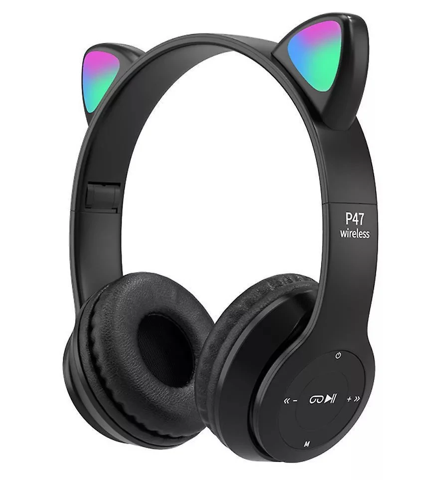 Bluetooth sluchátka s kočičími oušky Y47BT