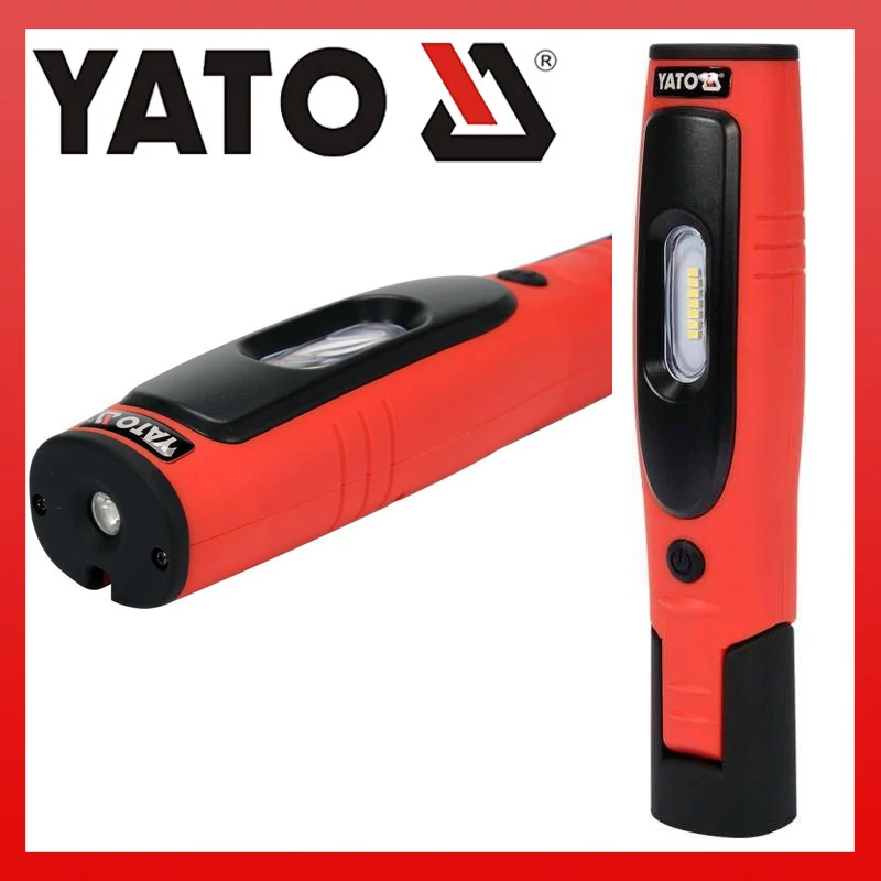 YATO 1 Akumulátorová LED lampa 7+1 LED (330 / 80 lumenů) YT-08508