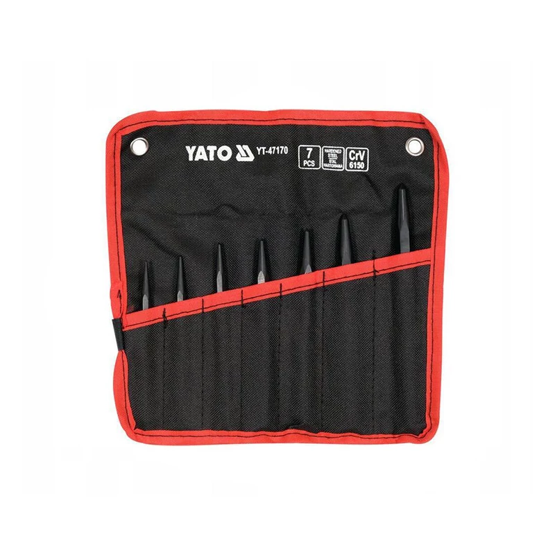 Sada děrovaček YATO 7 kusů YT-47170