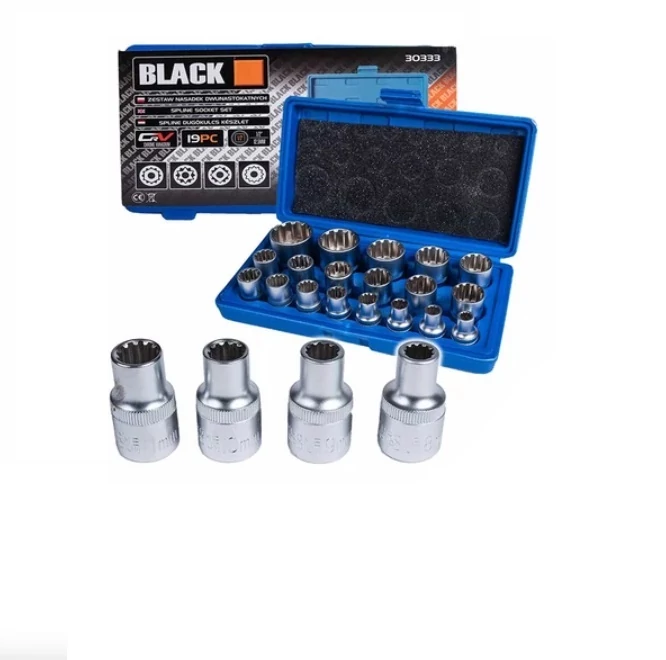 BLACK KLÍČŮ ČERNÁ SPLINE 19KS 30333