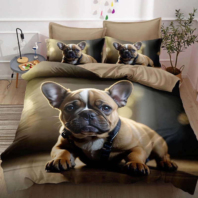 Kvalitní ložní prádlo Happy Dogs 4 G-04, 7 kusů
