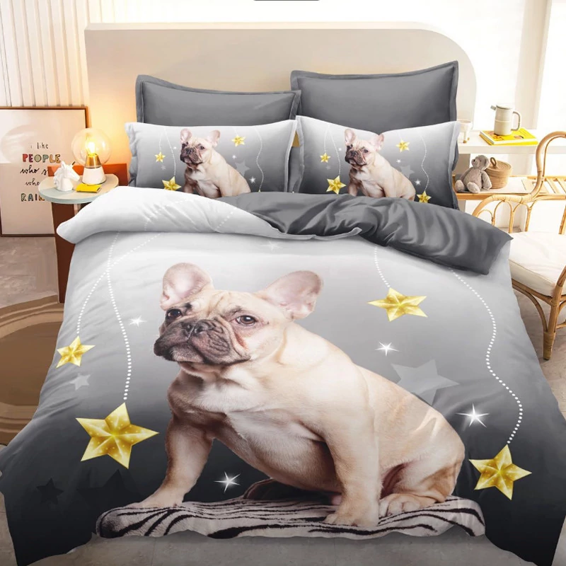 Kvalitní ložní prádlo Happy Dogs 5 G-04, 7 kusů