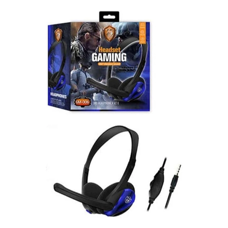 Herní sluchátka Headset Super basový čistý zvuk gm-006