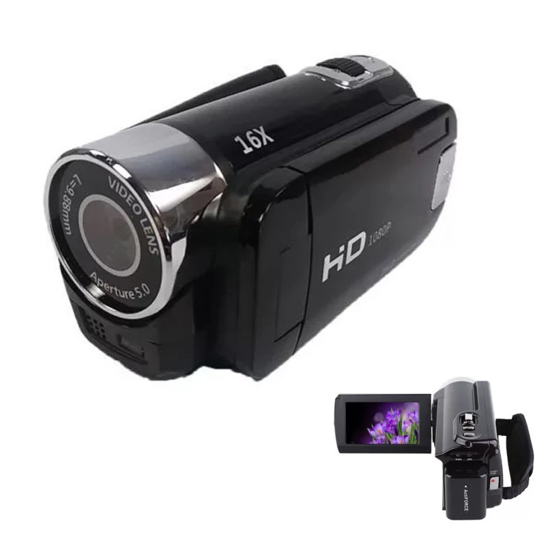 Přenosná 16MP HD videokamera DV-HD90 (holm6668)