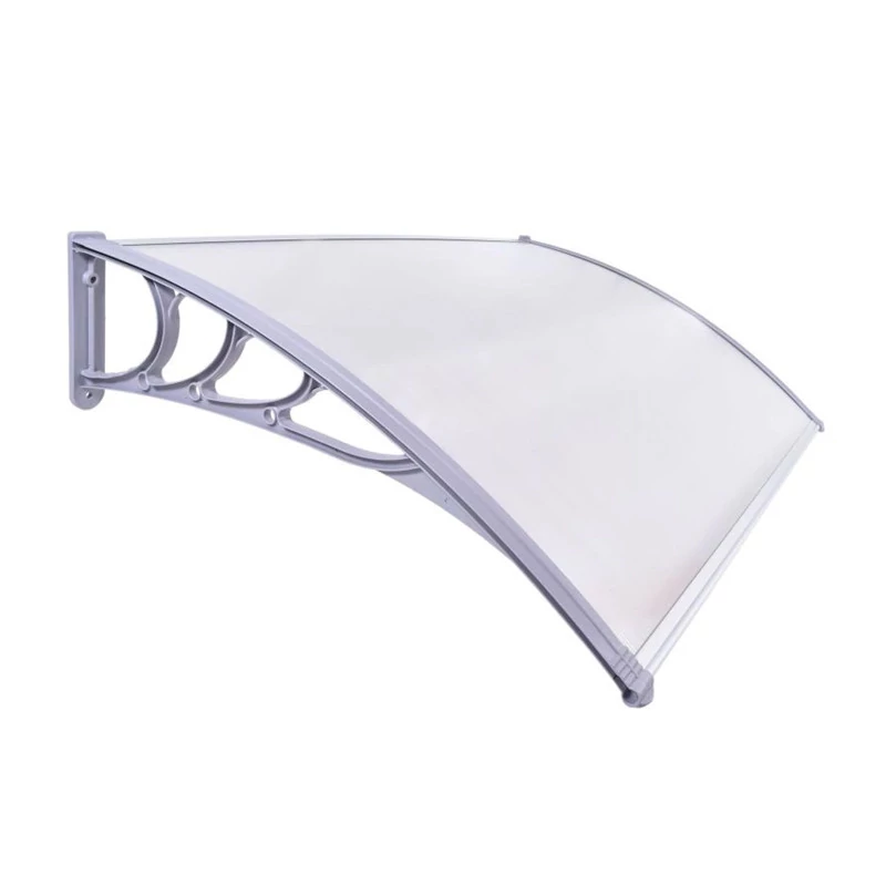 Předstřešní kryt, 120 x 80 cm, z průhledného polykarbonátu AWN80120G